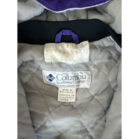 Colorado Rockies Jacket Vintage Baseball Nylon Columbia MLB Mens Small - Picture 2 of 3